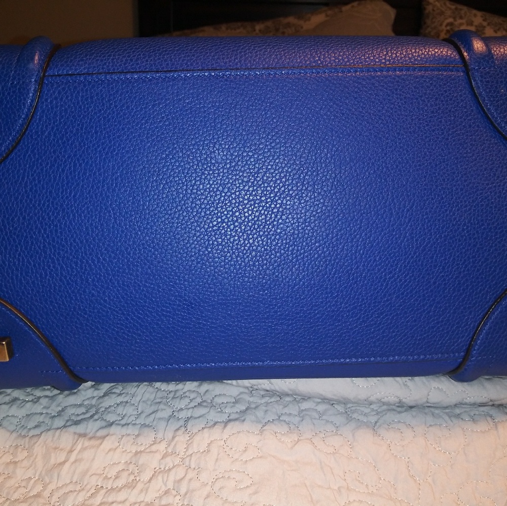 Sold E Bay 🥀Celine mini luggage indigo blue - - Picture 5 of 8